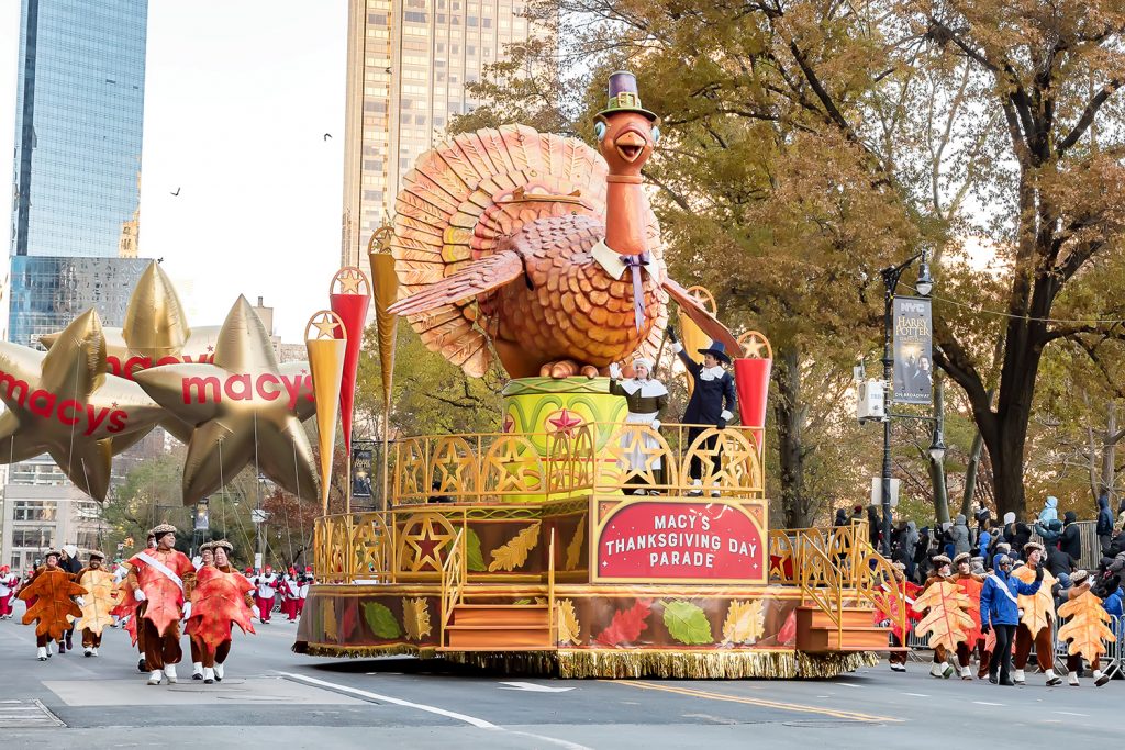 Float from Thanksgiving Day Parade