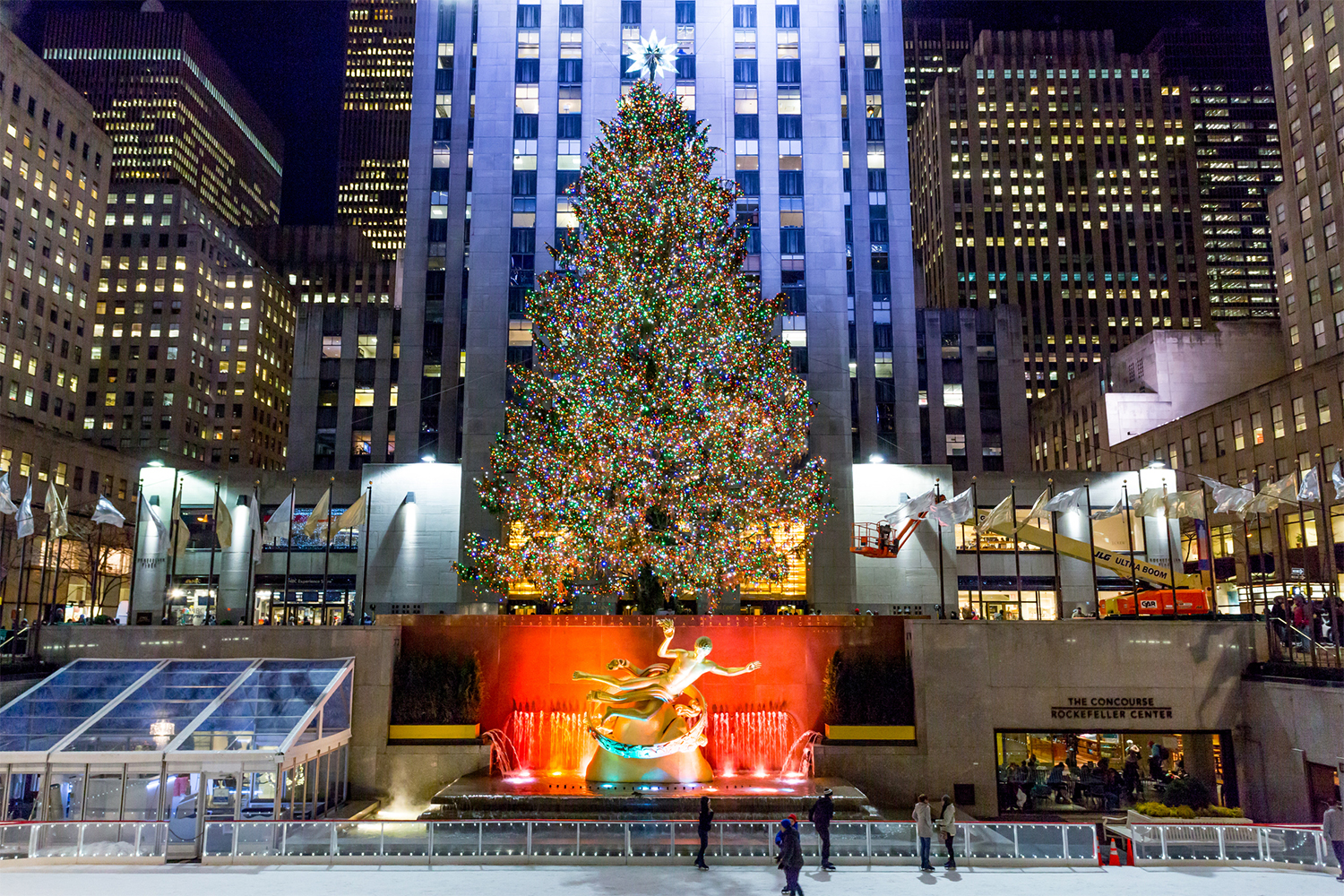 holiday in New York City - Rockefeller Center Christmas Tree